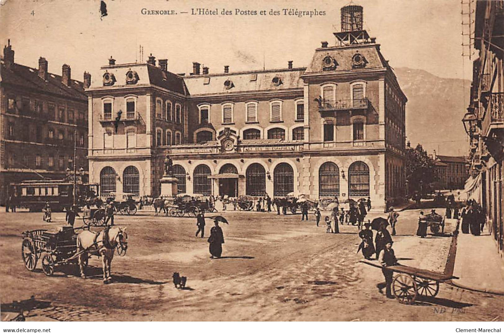 GRENOBLE - L'Hôtel Des Postes Et Des Télégraphes - Très Bon état - Grenoble