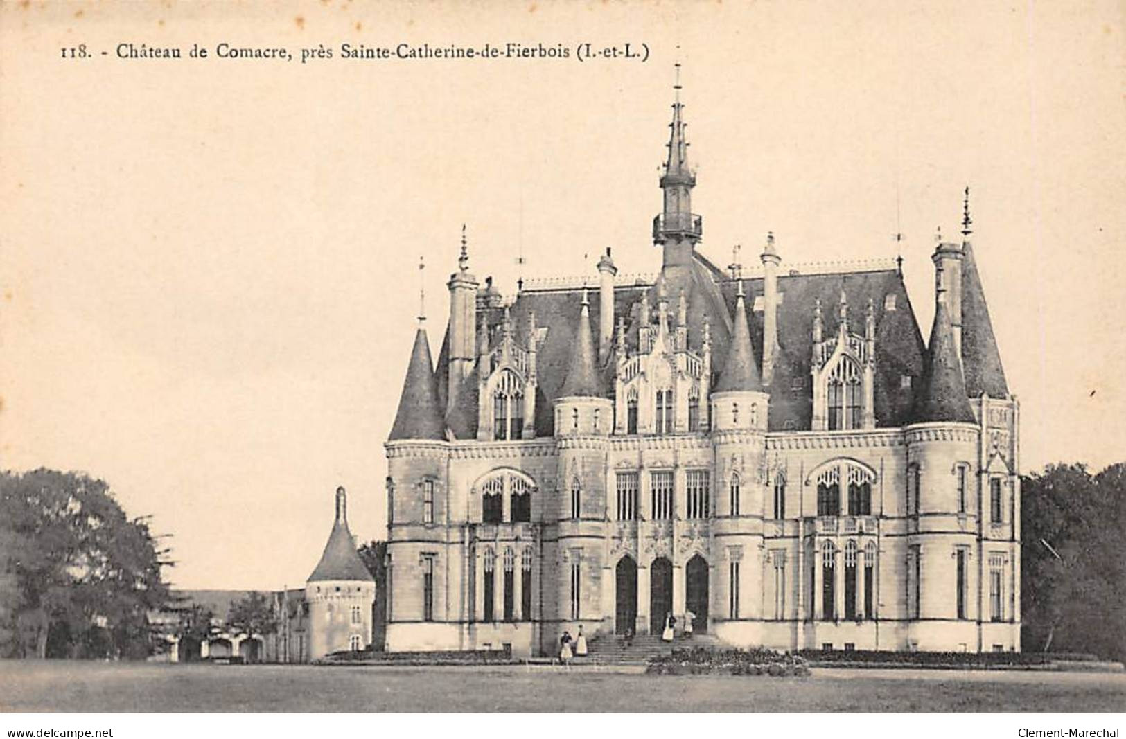 Château De Comacre Près Sainte Catherine De Fierbois - Très Bon état - Autres & Non Classés