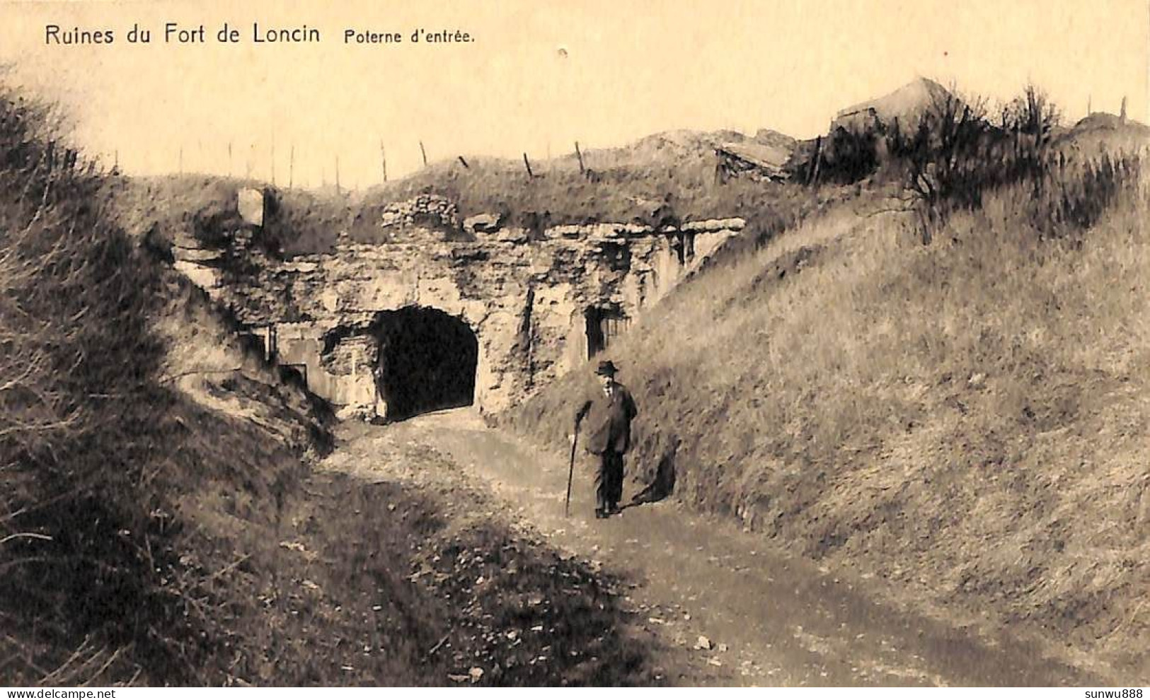 Ruines Du Fort De Loncin - Poterne D'entrée (trou De Punaise) - Lüttich
