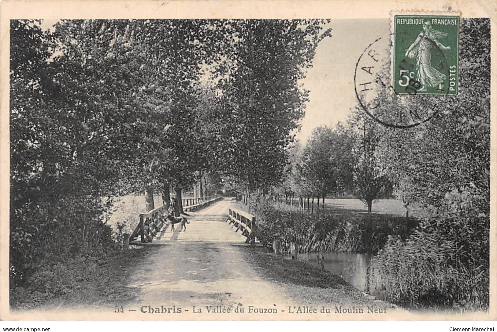 CHABRIS - La Vallée Du Fouzon - L'Allée Du Moulin Neuf - état - Sonstige & Ohne Zuordnung
