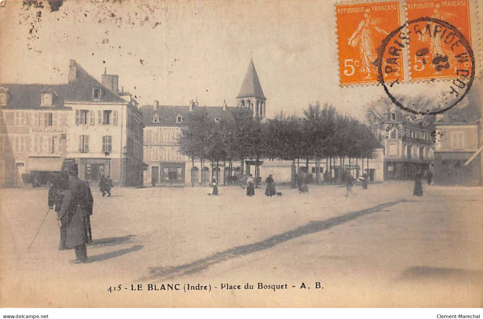 LE BLANC - Place Du Bosquet - Très Bon état - Le Blanc