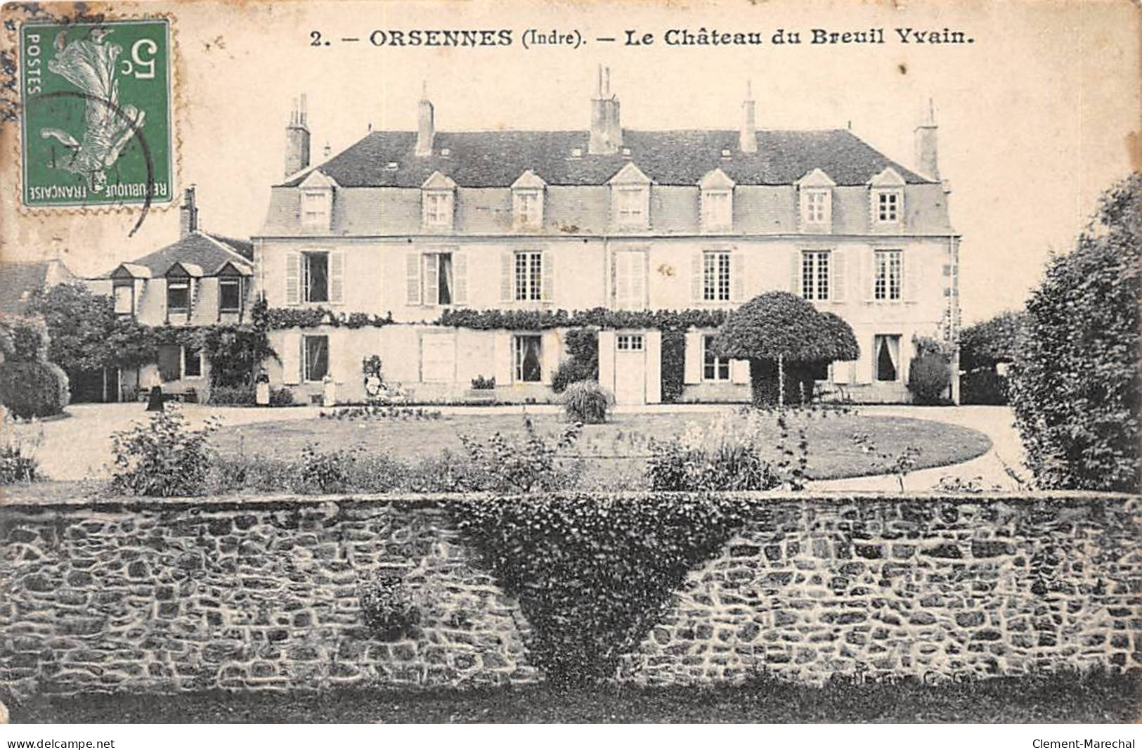 ORSENNES - Le Château Du Breuil Yvain - état - Andere & Zonder Classificatie