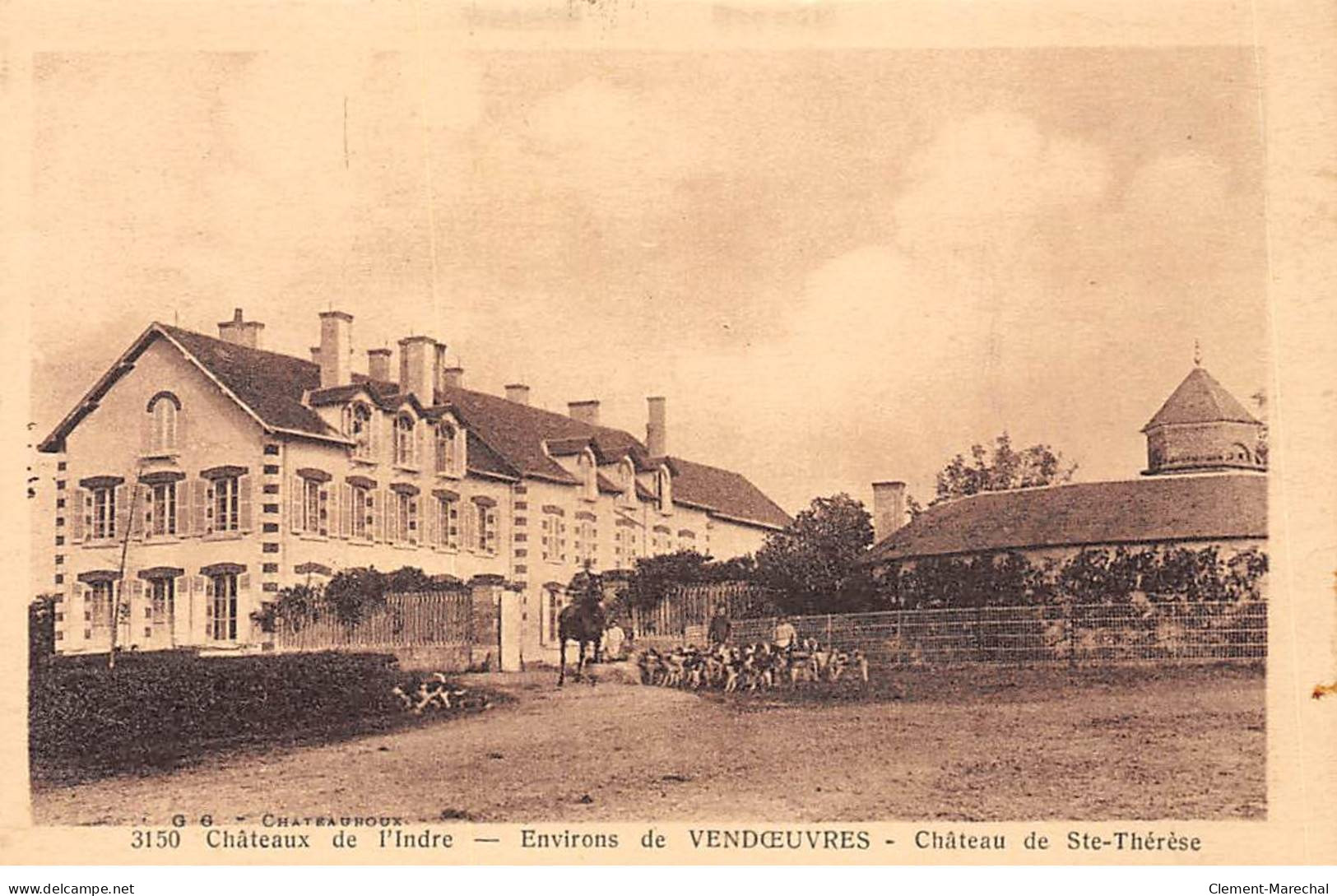 Environs De VENDOEUVRES - Château De SAINTE THERESE - Très Bon état - Andere & Zonder Classificatie