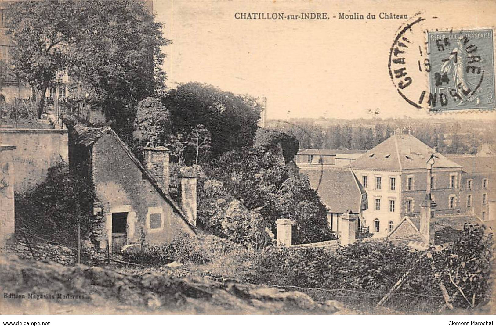 CHATILLON SUR INDRE - Moulin Du Château - Très Bon état - Andere & Zonder Classificatie