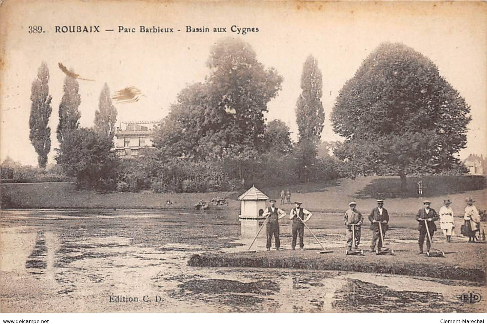 ROUBAIX - Parc Barbieux - Bassin Aux Cygnes - Très Bon état - Roubaix