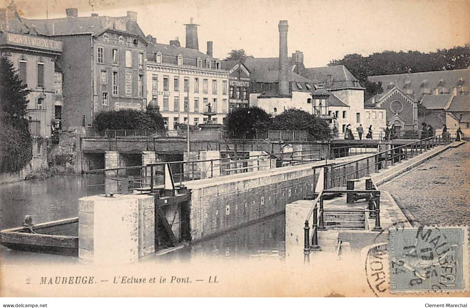 MAUBEUGE - L'Ecluse Et Le Pont - Très Bon état - Maubeuge