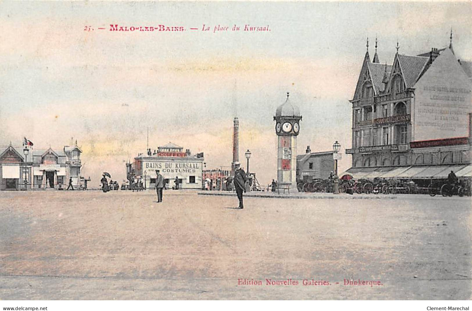 MALO LES BAINS - La Place Du Kursaal - Très Bon état - Malo Les Bains