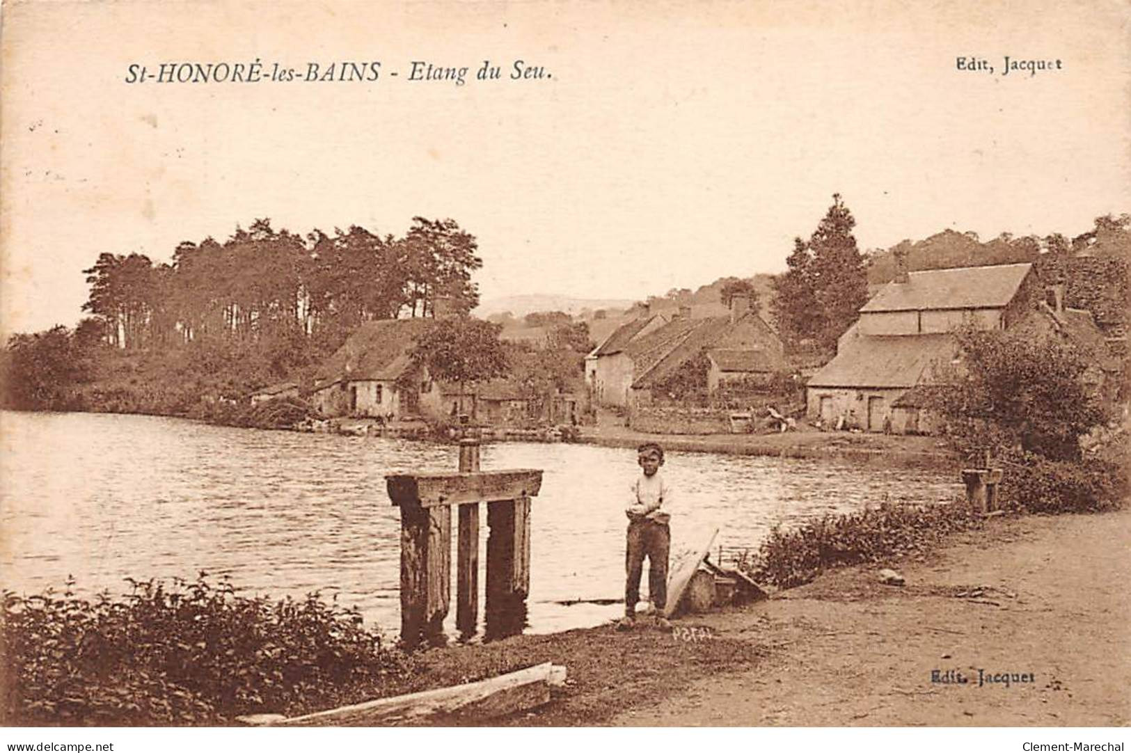 SAINT HONORE LES BAINS - Etang Du Seu - Très Bon état - Saint-Honoré-les-Bains