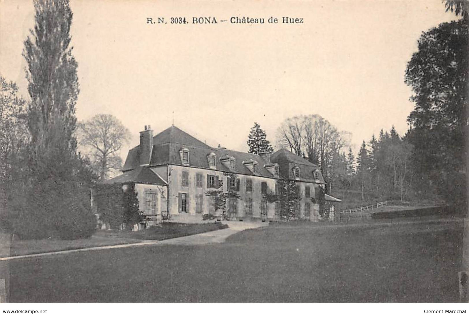 BONA - Château De Huez - Très Bon état - Other & Unclassified