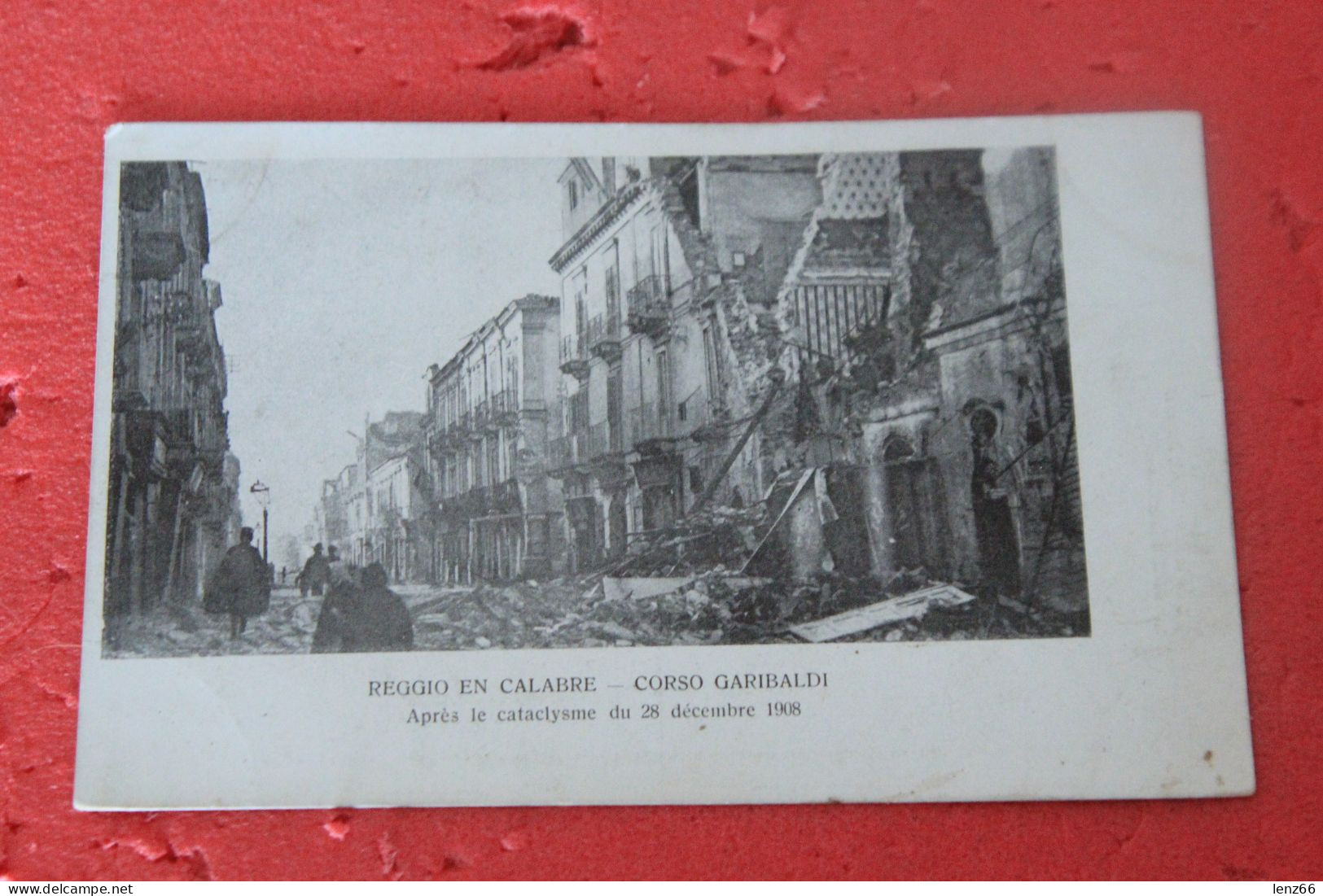 Reggio Calabria Corso Garibaldi Dopo Il Terremoto NV - Reggio Calabria