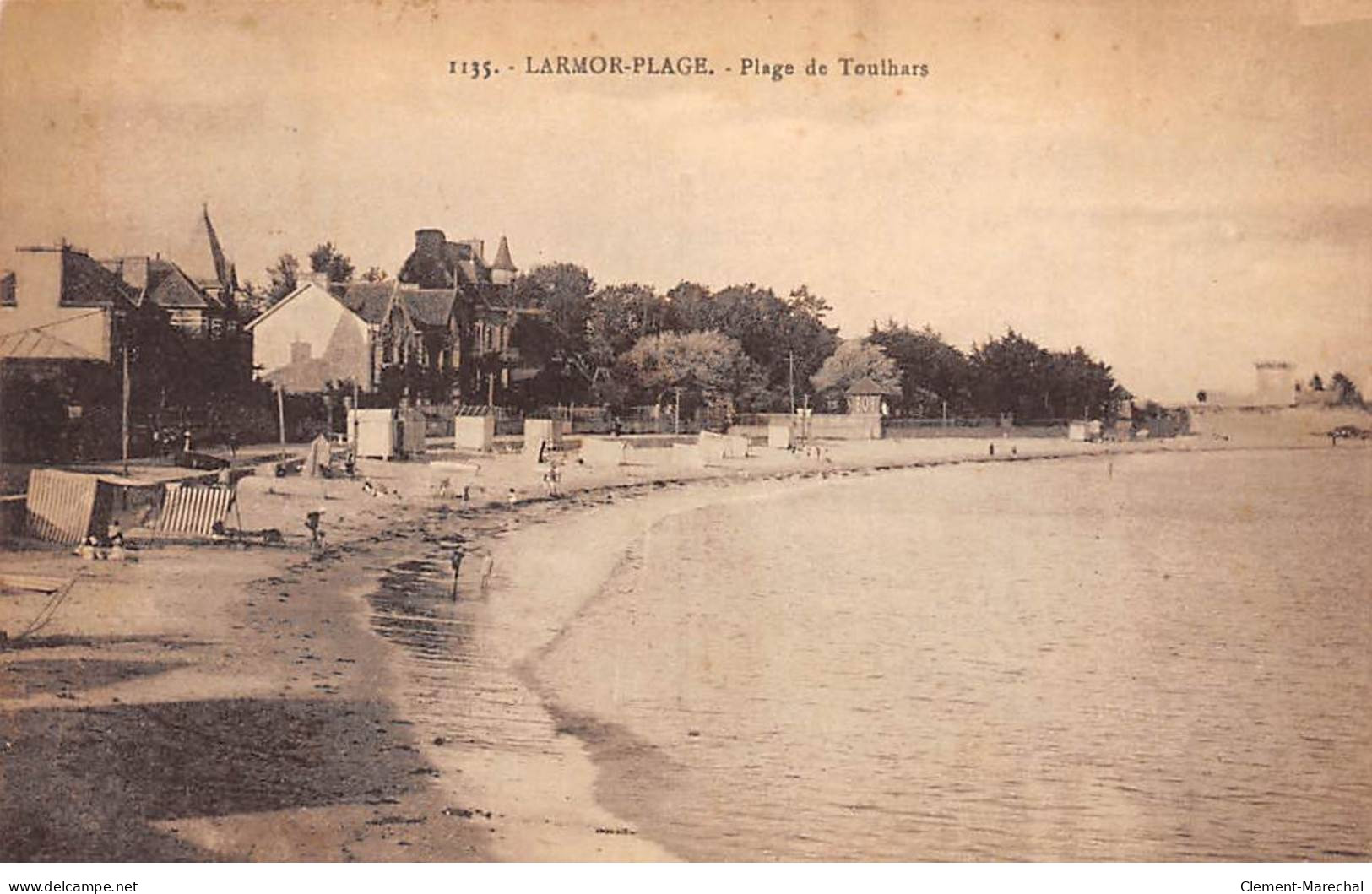 LARMOR PLAGE - Plage De Toulhars - Très Bon état - Larmor-Plage