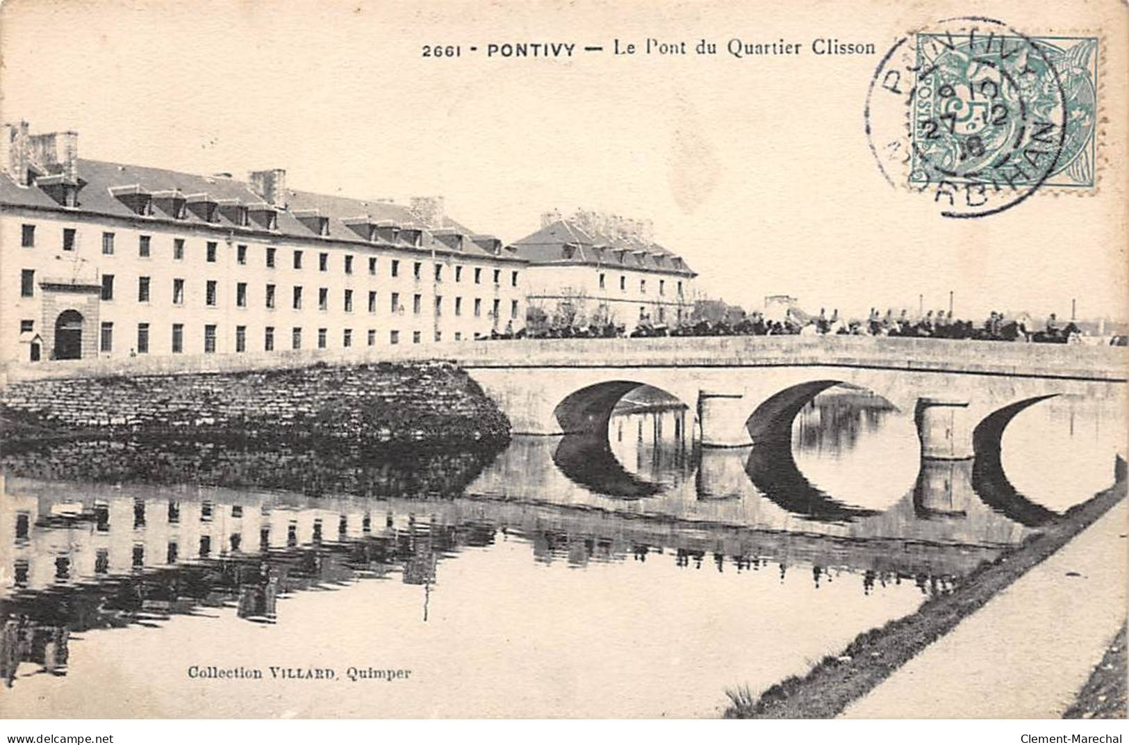 PONTIVY - Le Pont Du Quartier Clisson - Très Bon état - Pontivy