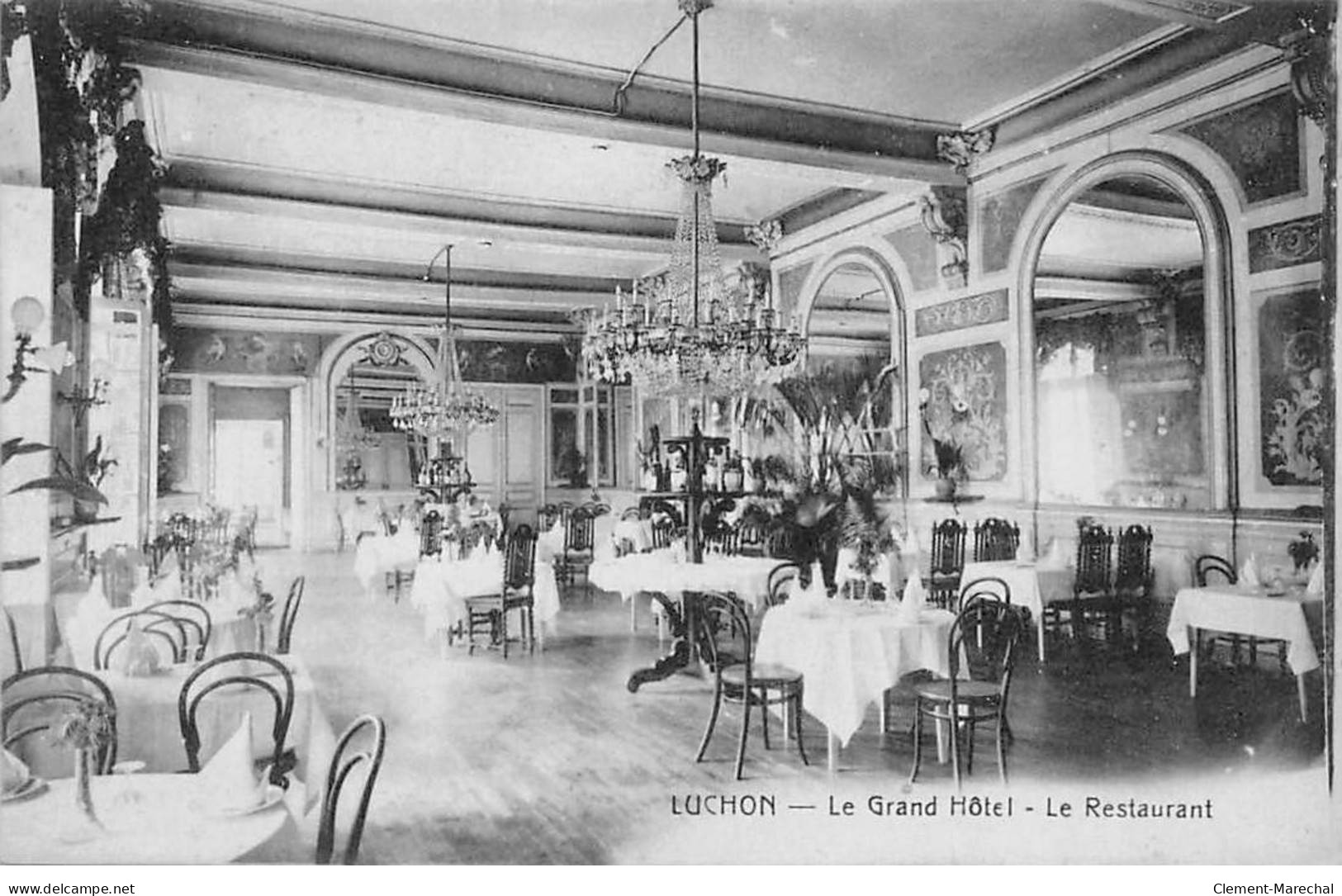 LUCHON - Le Grand Hôtel - Le Restaurant - Très Bon état - Luchon