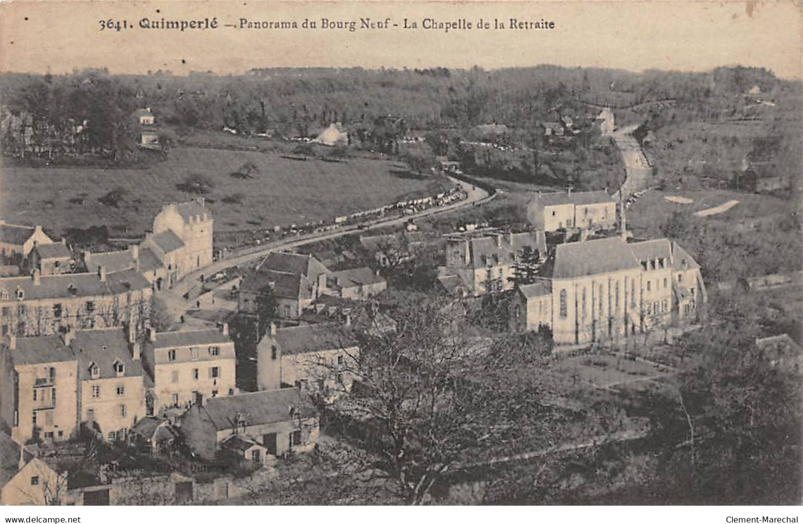 QUIMPERLE - Panorama Du Bourg Neuf - La Chapelle De La Retraite - Très Bon état - Quimperlé