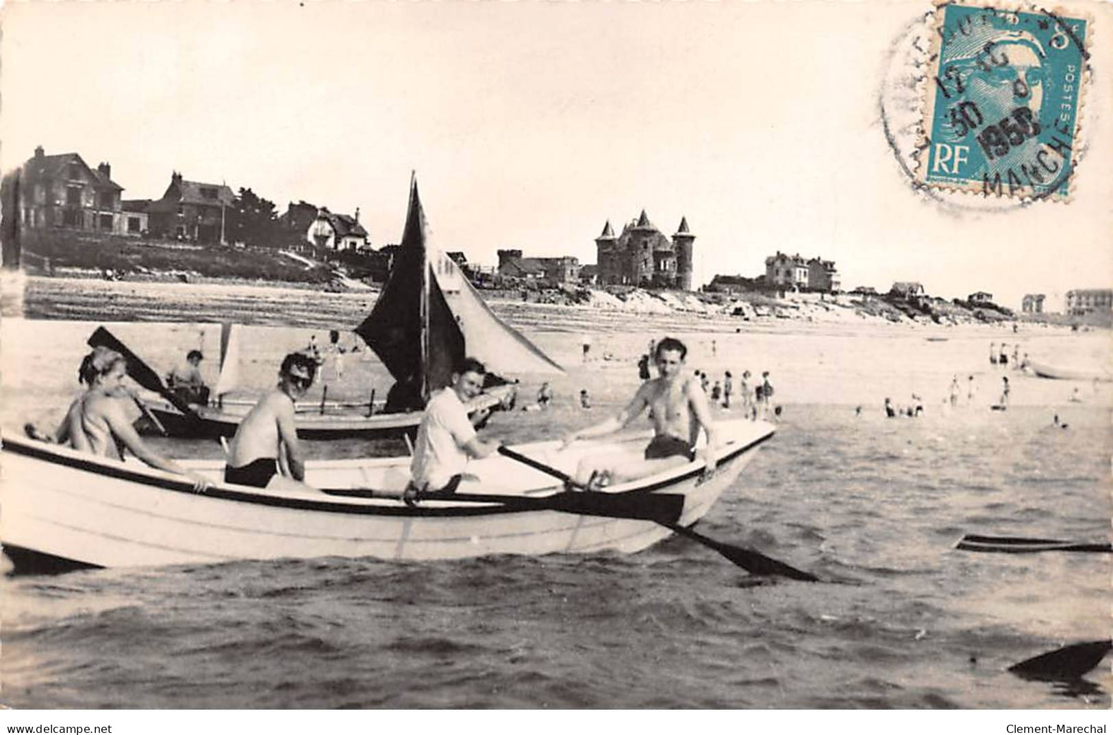 BARNEVILLE SUR MER - La Plage Idéale - Très Bon état - Barneville