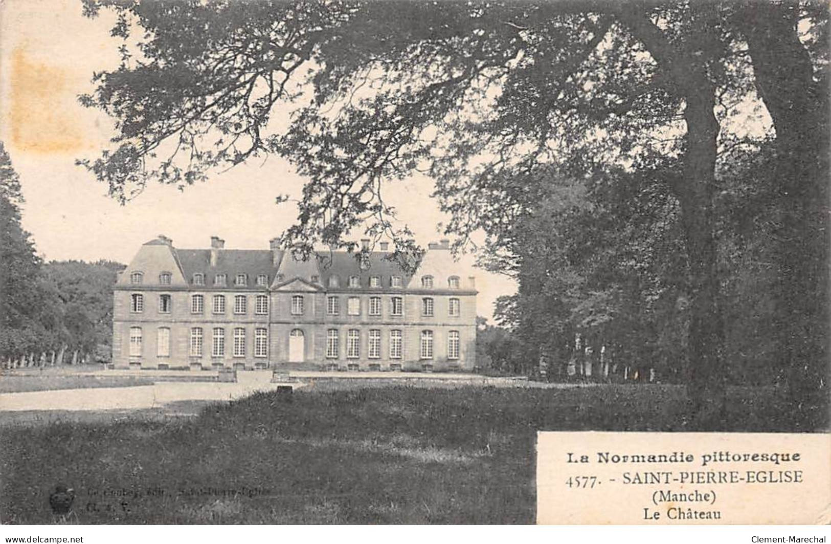 SAINT PIERRE EGLISE - Le Château - Très Bon état - Saint Pierre Eglise