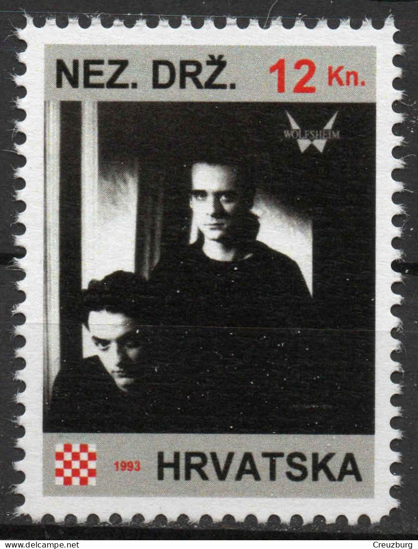 Wolfsheim - Briefmarken Set Aus Kroatien, 16 Marken, 1993. Unabhängiger Staat Kroatien, NDH. - Croatie