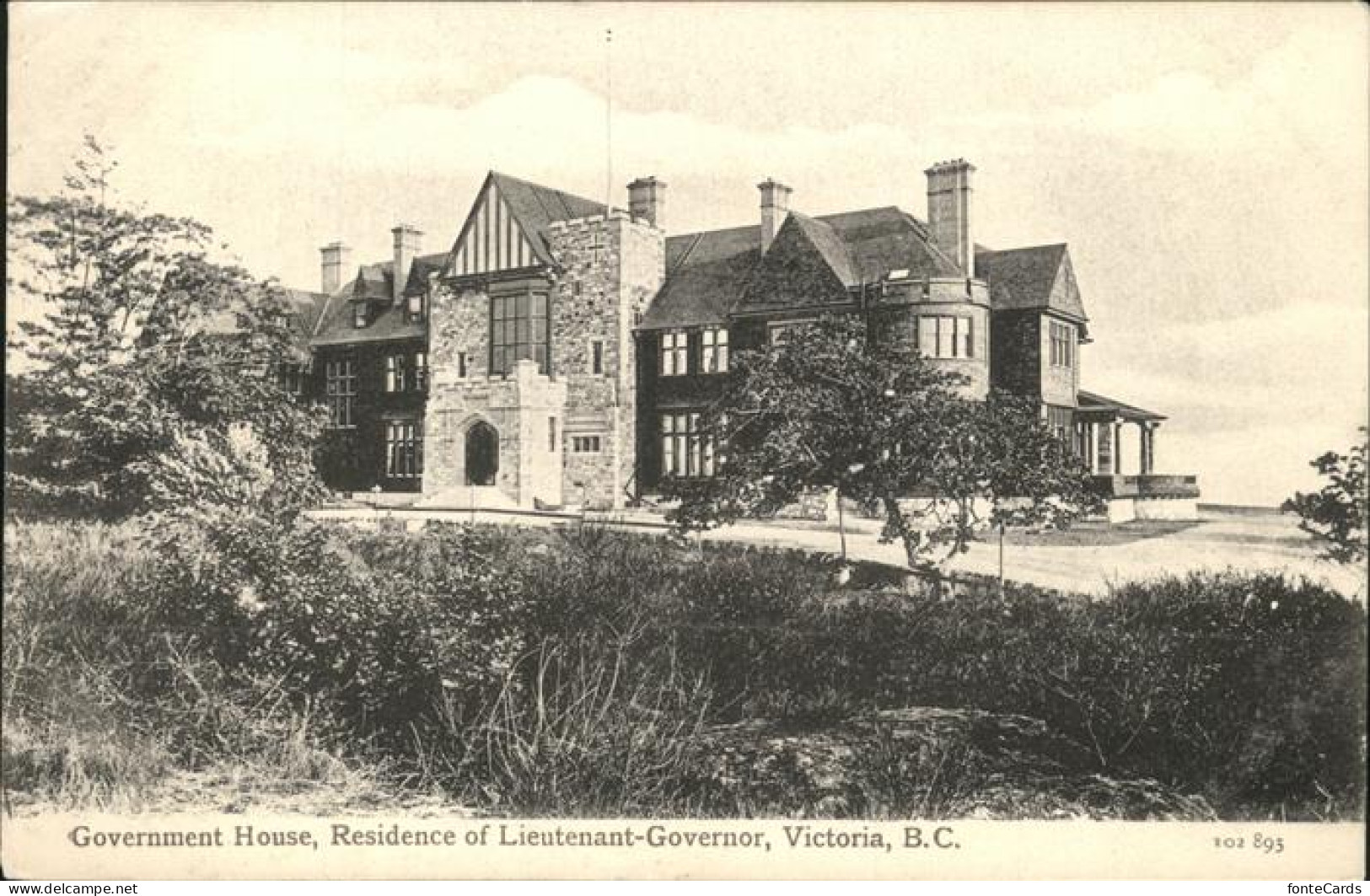 11248620 Victoria British Columbia Government House Residence Lieutenant  Victor - Non Classés