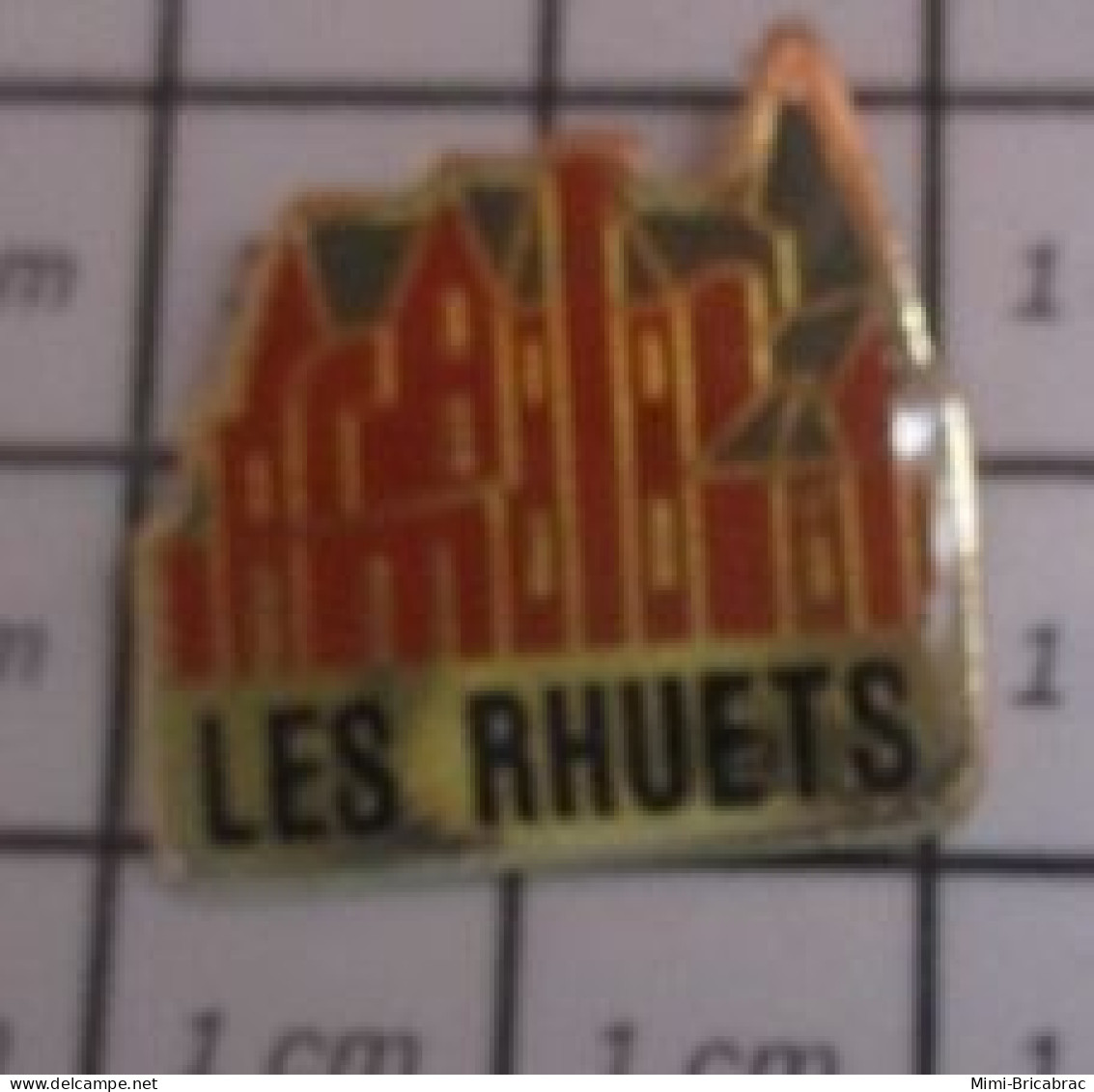 912E Pin's Pins / Beau Et Rare / MARQUES / Centre De Rééducation Professionnelle Et Préorientation (CRP) COS Les Rhuets - Marques