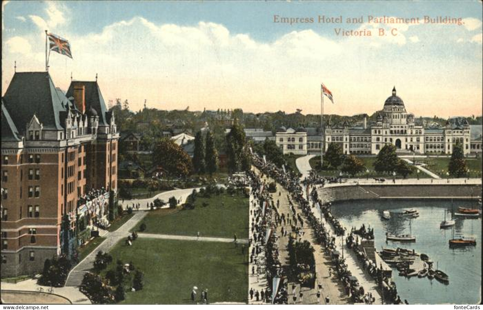 11248589 Victoria British Columbia Empress Hotel Parliament Building  - Non Classés