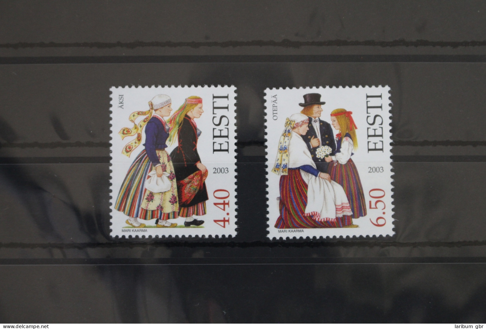 Estland 472-473 Postfrisch #VT154 - Estonia