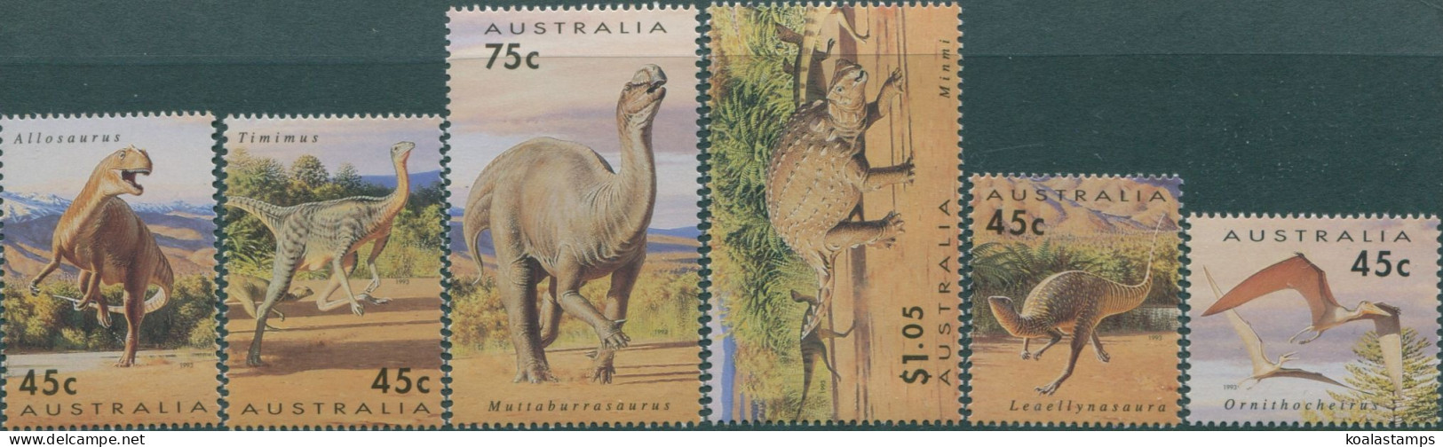 Australia 1993 SG1423-1428 Dinosaurs Set MNH - Other & Unclassified