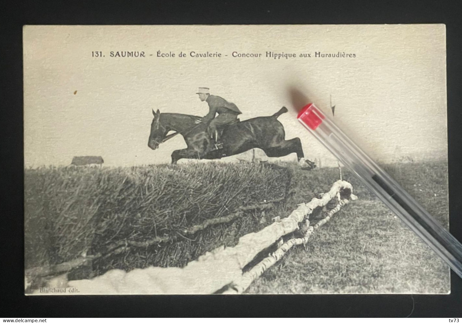V176R - SAUMUR Ecole De Cavalerie Concour ( Concours ) Hippique Aux Huraudières - Maine Et Loire - Saumur