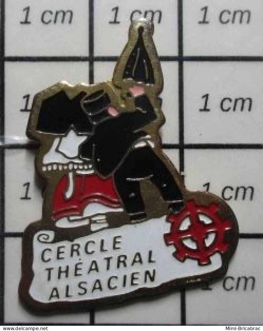 912E Pin's Pins / Beau Et Rare / AUTRES / THEATRE CERCLE THEATRAL ALSACIEN - Sonstige & Ohne Zuordnung