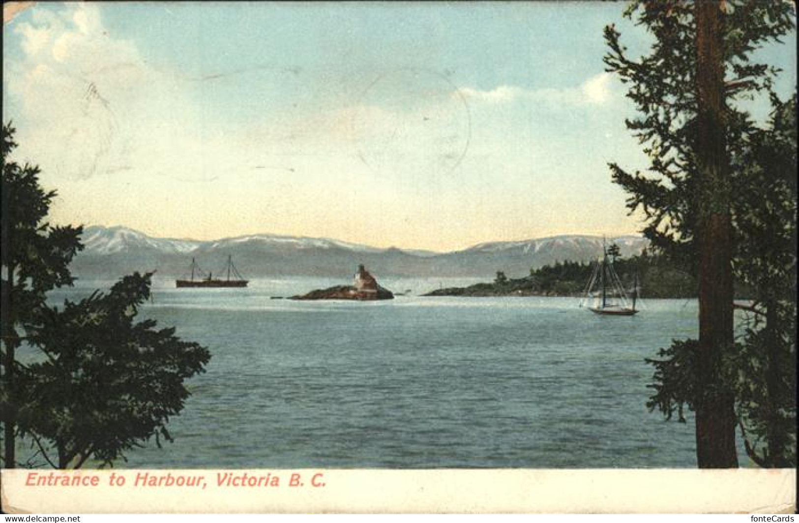 11248306 Victoria British Columbia Entrance Harbour Schiffe Victoria - Non Classés