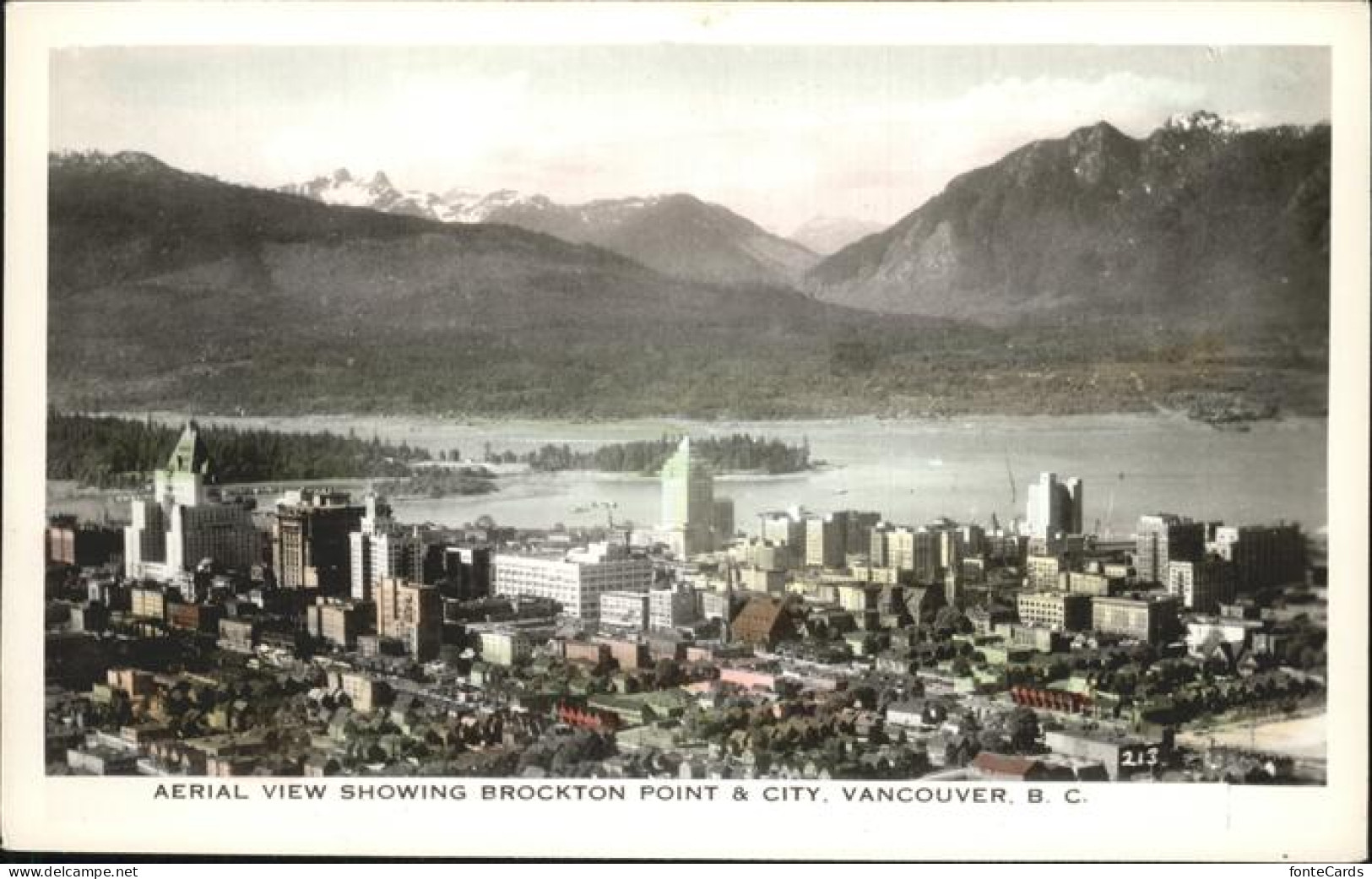 11248287 Vancouver British Columbia View Showing Brockton Point City Vancouver - Non Classés