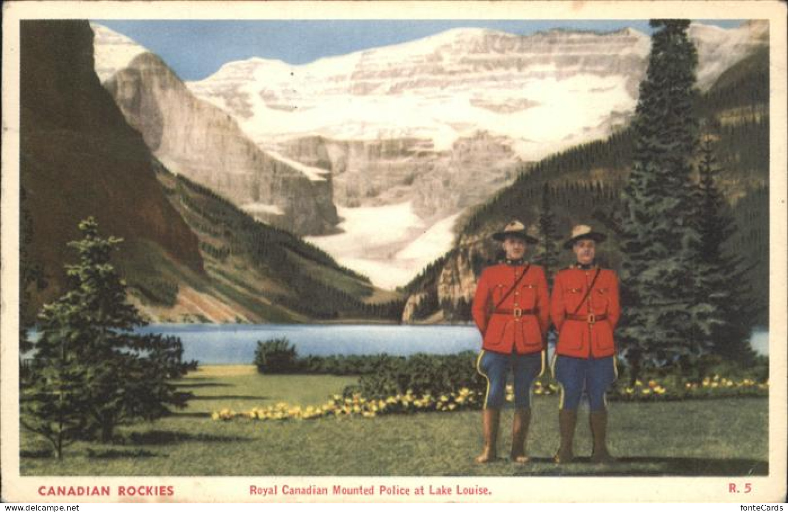 11248273 Kanada Canadian Rockies Royal Police Lake Louise Kanada - Non Classés