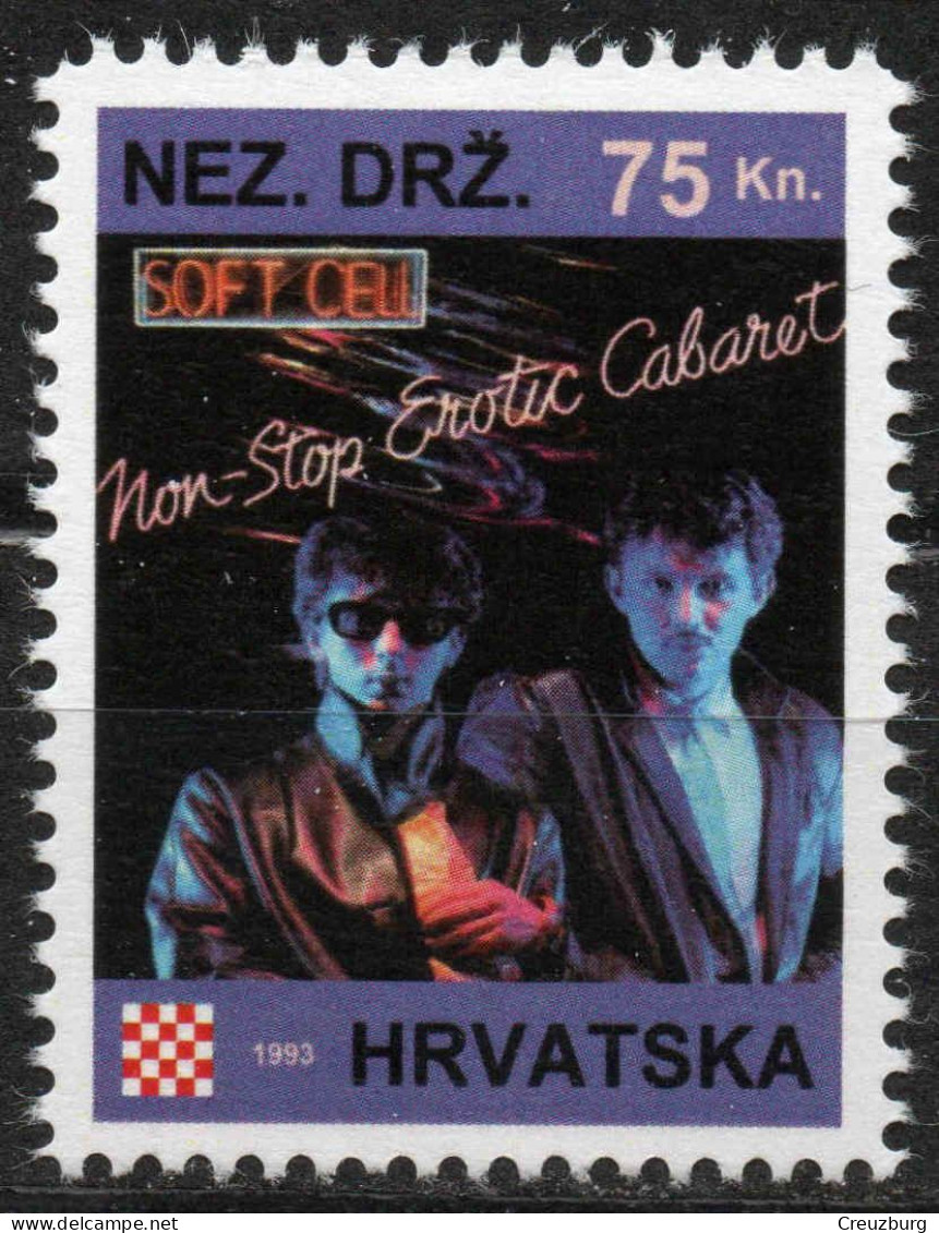 Soft Cell - Briefmarken Set Aus Kroatien, 16 Marken, 1993. Unabhängiger Staat Kroatien, NDH. - Croatie