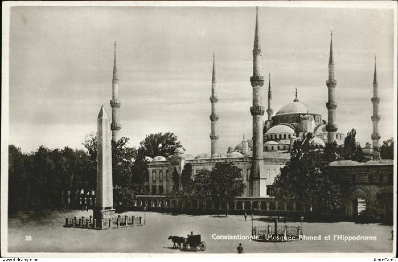 11248250 Constantinopel Istanbul Mosquee Ahmed Et Hippodrome  - Turquie