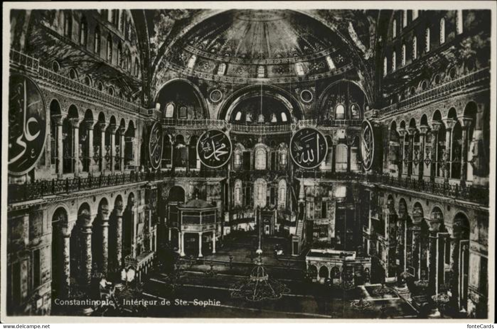 11248248 Constantinopel Istanbul Interieur Ste. Sophie  - Turquie