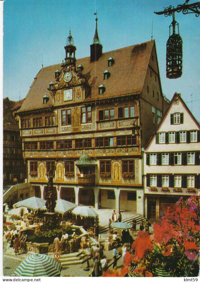 Universitätsstadt Tübingen - Marktbrunner Und Rathaus - Tuebingen