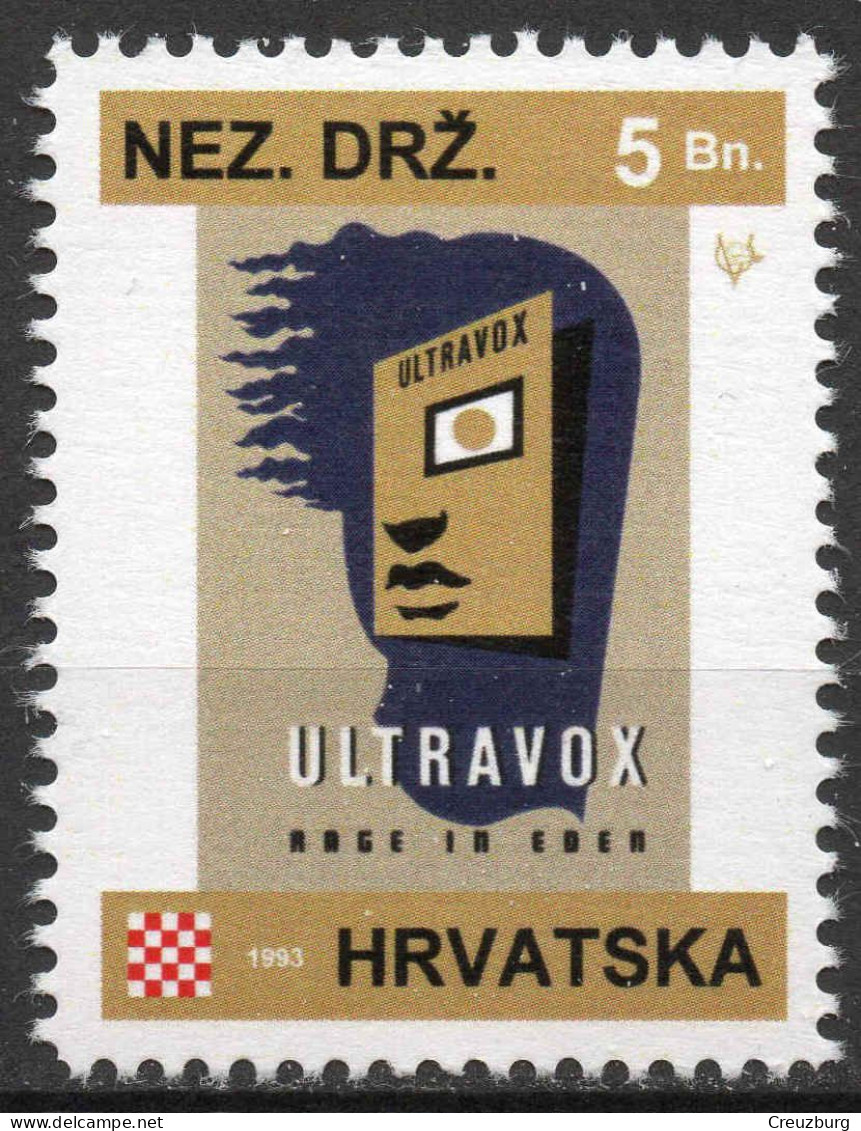 Ultravox - Briefmarken Set Aus Kroatien, 16 Marken, 1993. Unabhängiger Staat Kroatien, NDH. - Kroatien