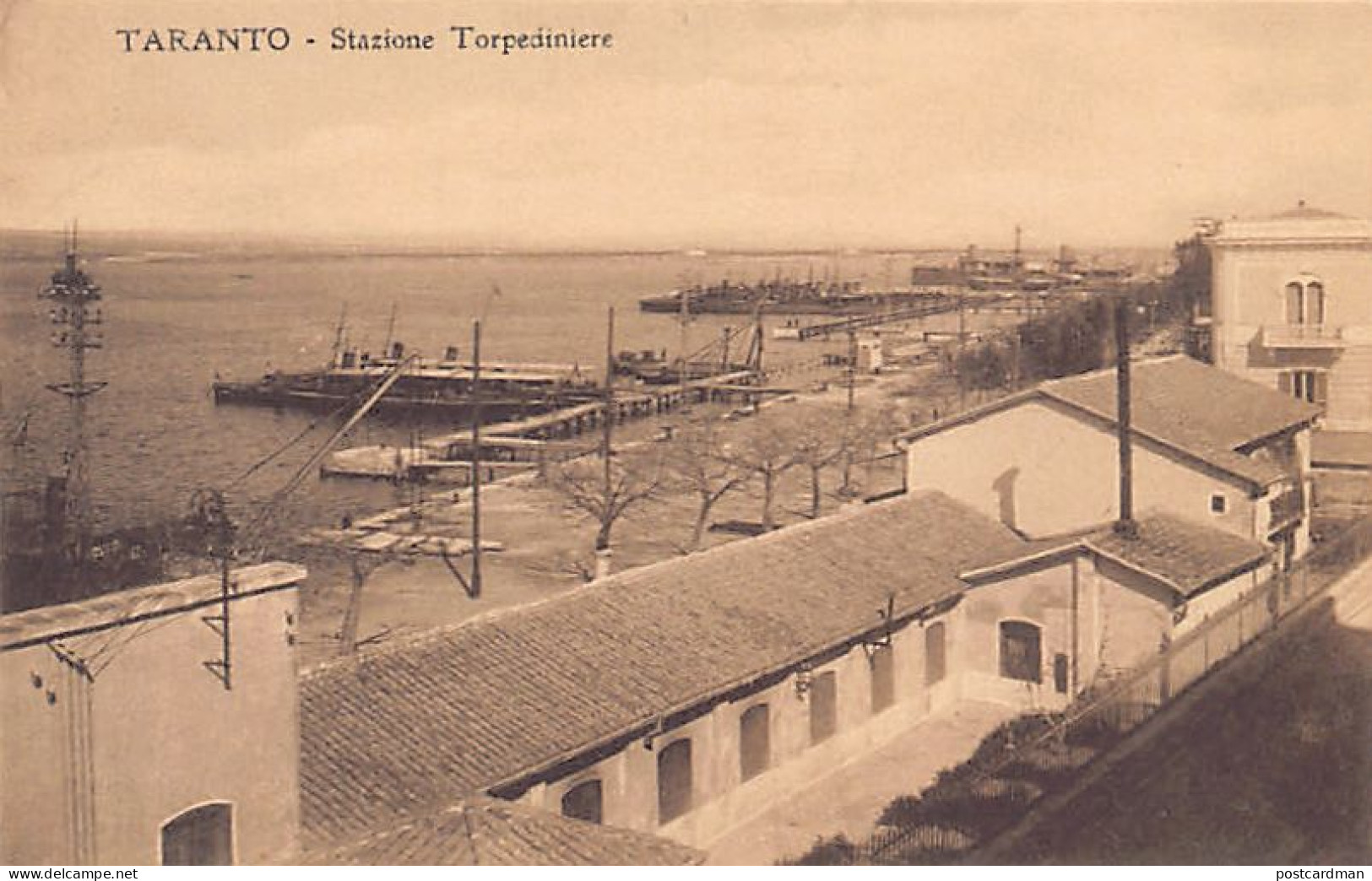 TARANTO - Stazione Torpediniere - Taranto