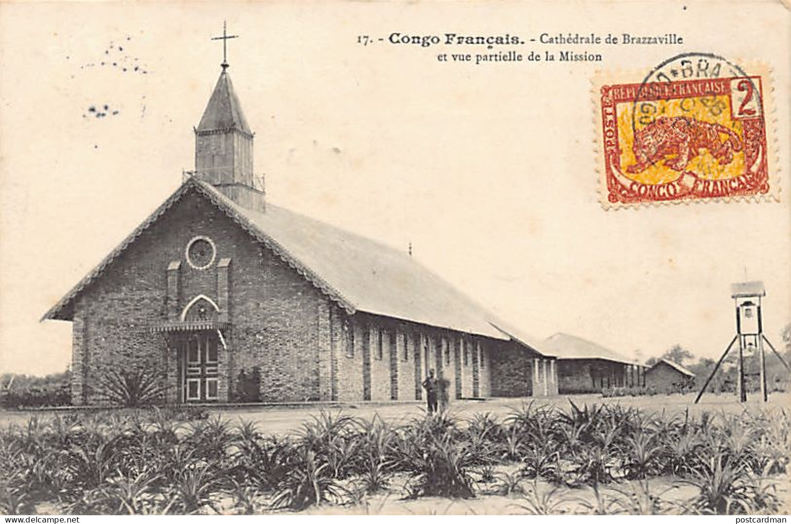 Congo - BRAZZAVILLE - Cathédrale Et Vue Partielle De La Mission - Ed. Inconnu 17 - Other & Unclassified