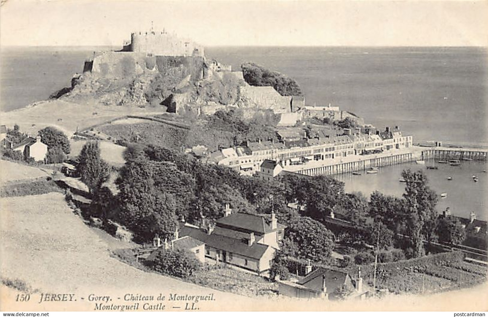 Jersey - GORREY - Montorgueil Castle - Publ. L.L. Levy 150 - Andere & Zonder Classificatie