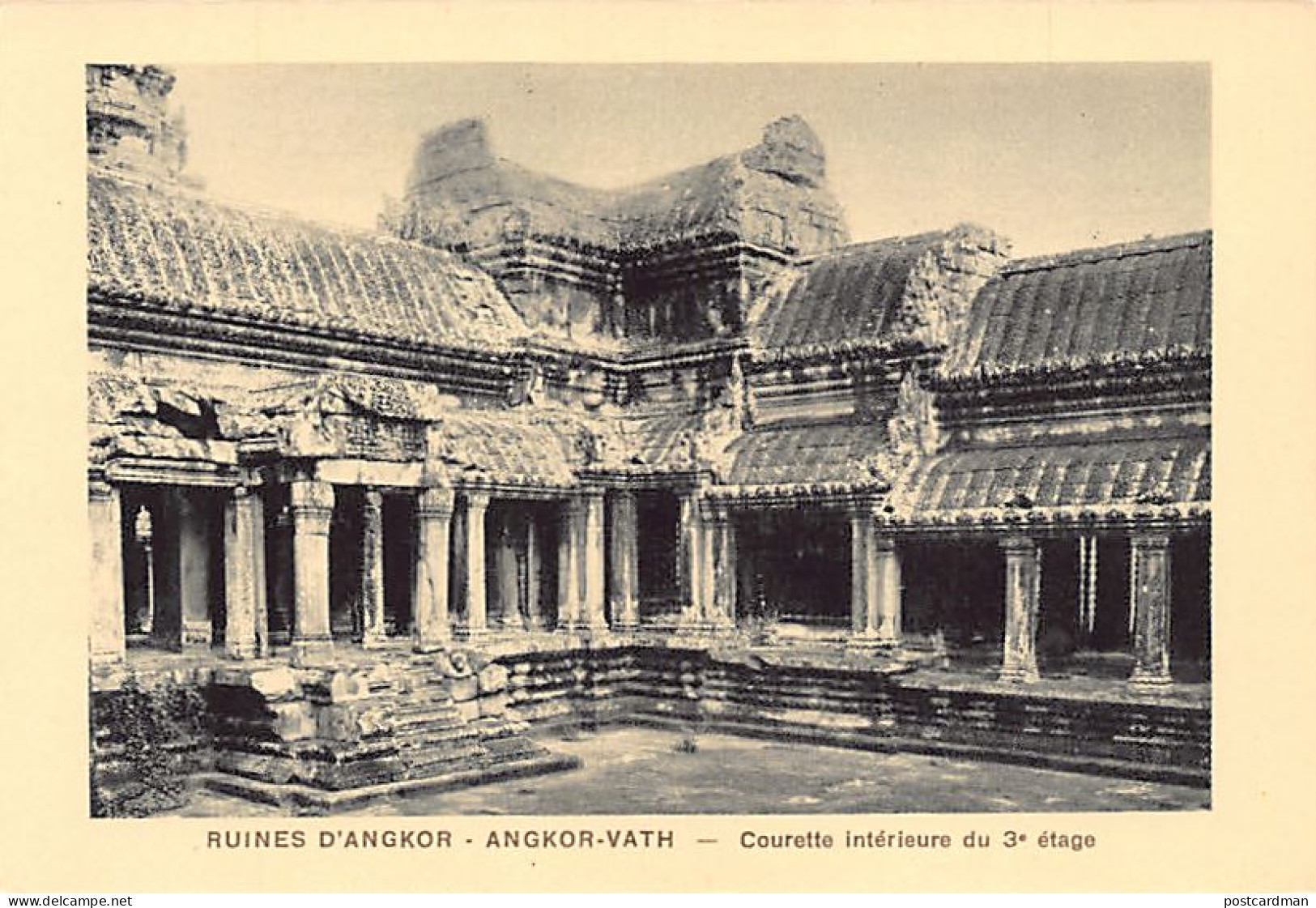 Cambodge - Ruines D'Angkor - ANGKOR VAT - Courette Intérieure Du 3ème étage - Ed. Nadal  - Cambodge