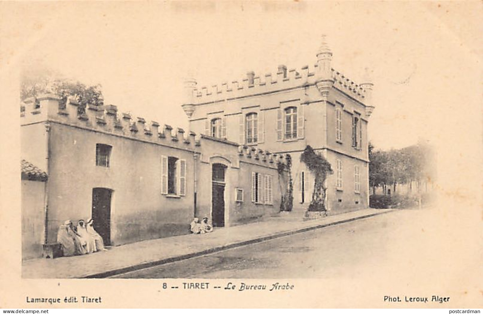 Algérie - TIARET - Le Bureau Arabe - Ed. Lamarque 8 - Tiaret