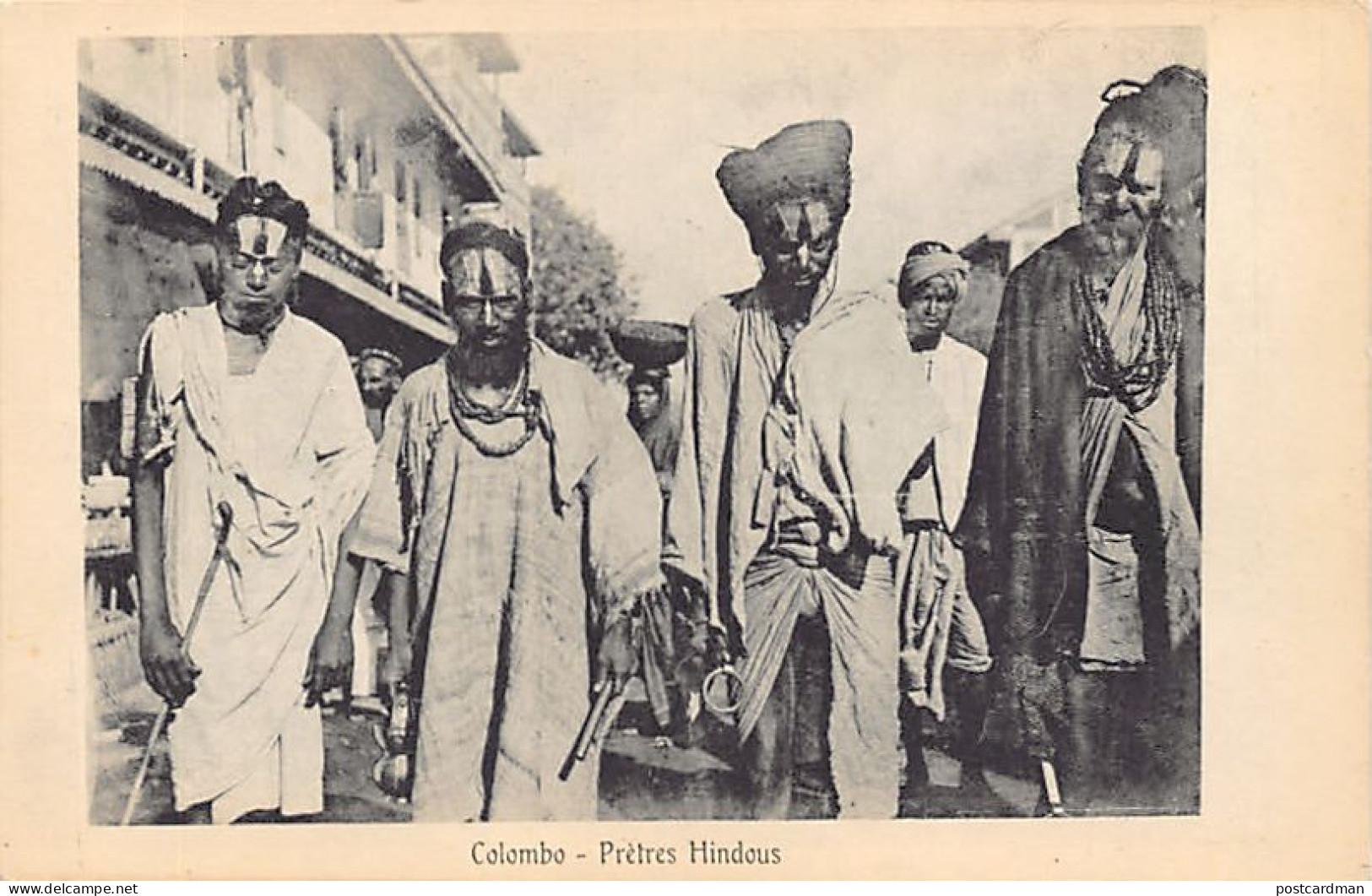 Sri Lanka - COLOMBO - Hindu Priests - Publ. Unknown  - Sri Lanka (Ceylon)