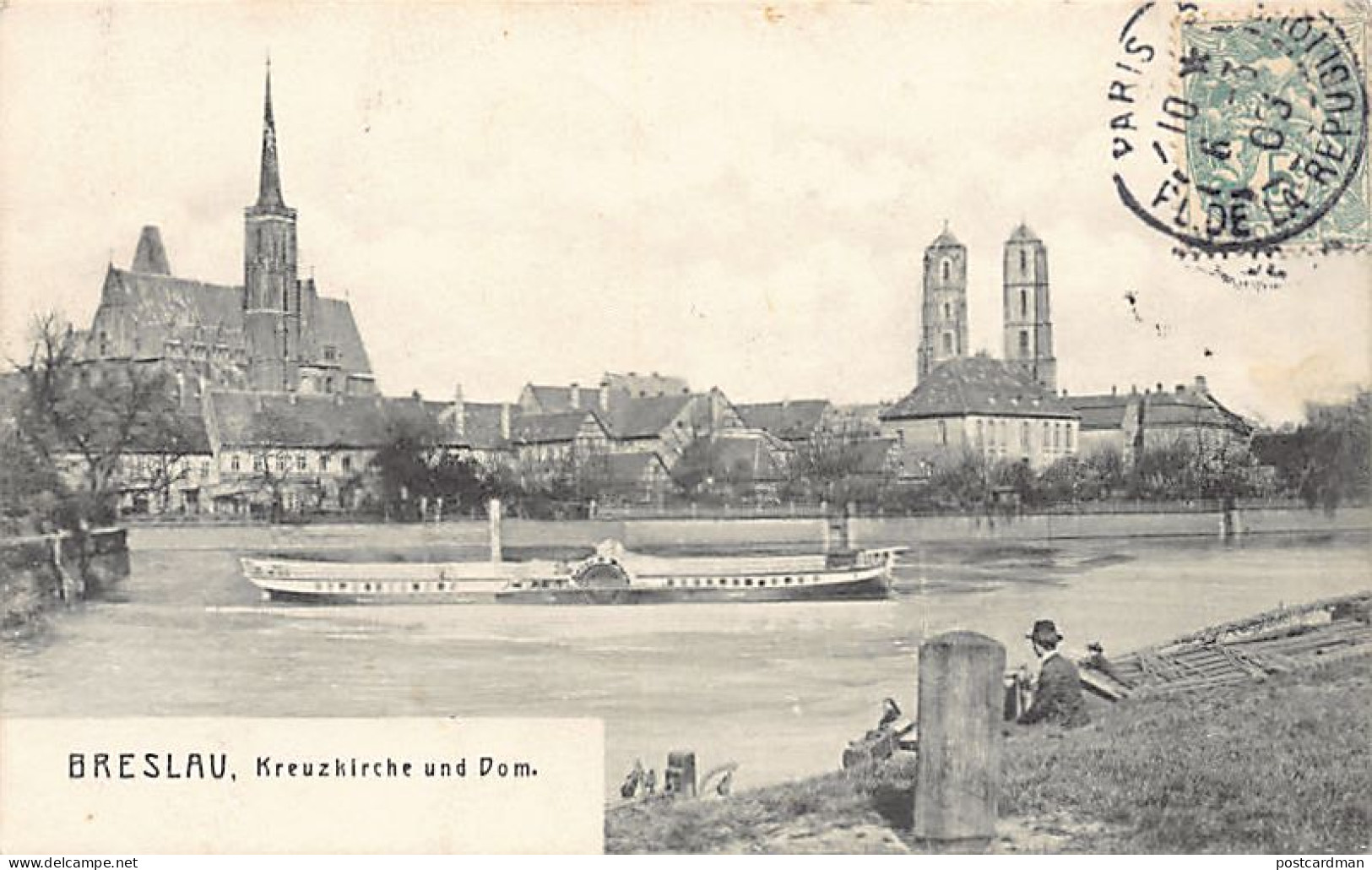 Poland - WROCLAW Breslau - Kreuzkirche Und Dom - Publ. Gebr. Barasch - Polen