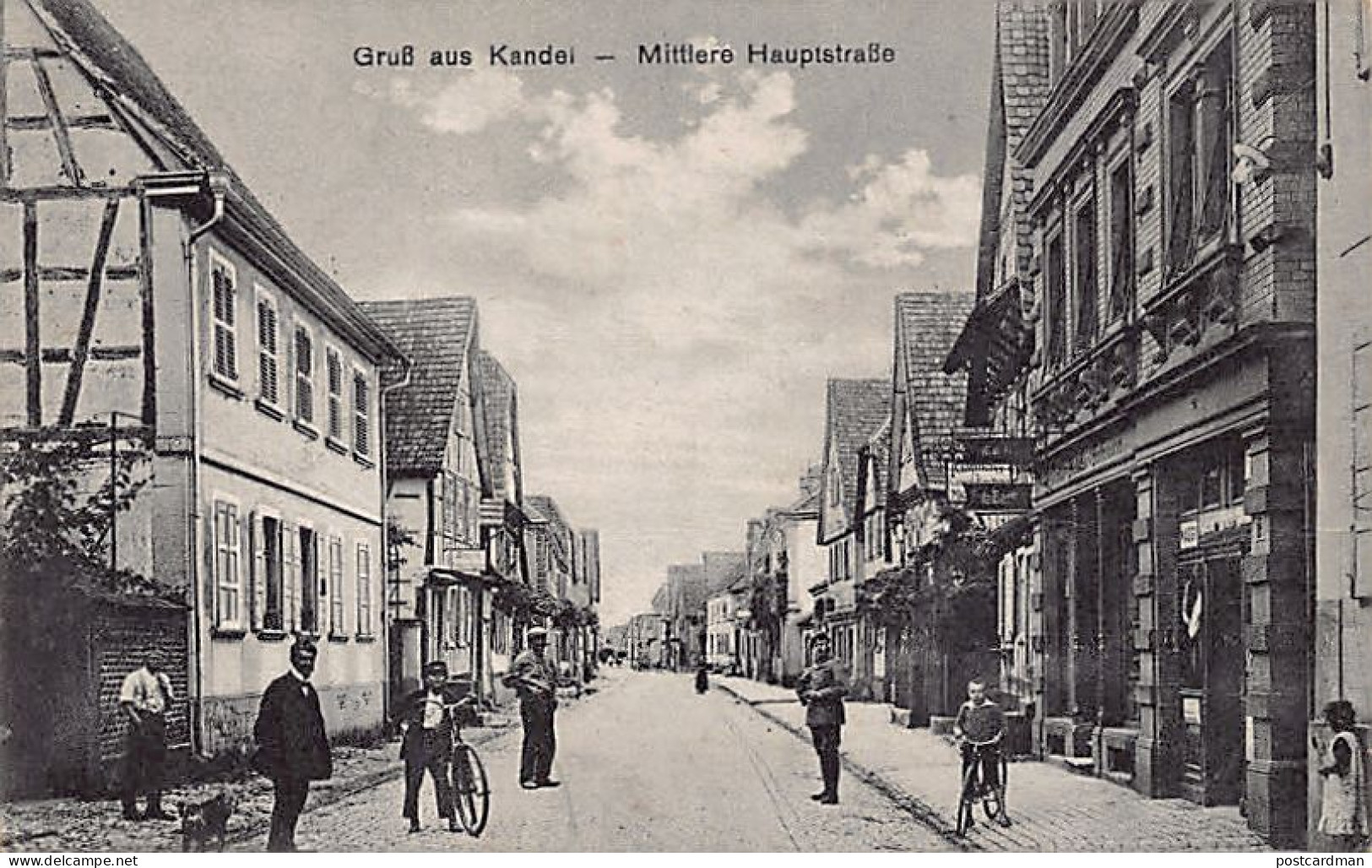 Deutschland - KANDEL - Mittlere Hauptstrasse - Kandel
