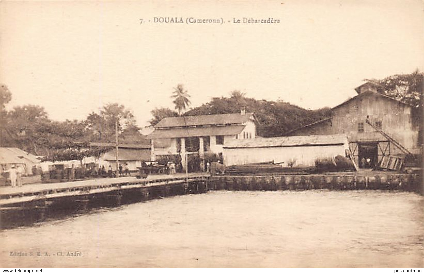 Cameroun - DOUALA - Le Débarcadère - Ed. S.E.A. Cliché André 7 - Cameroun