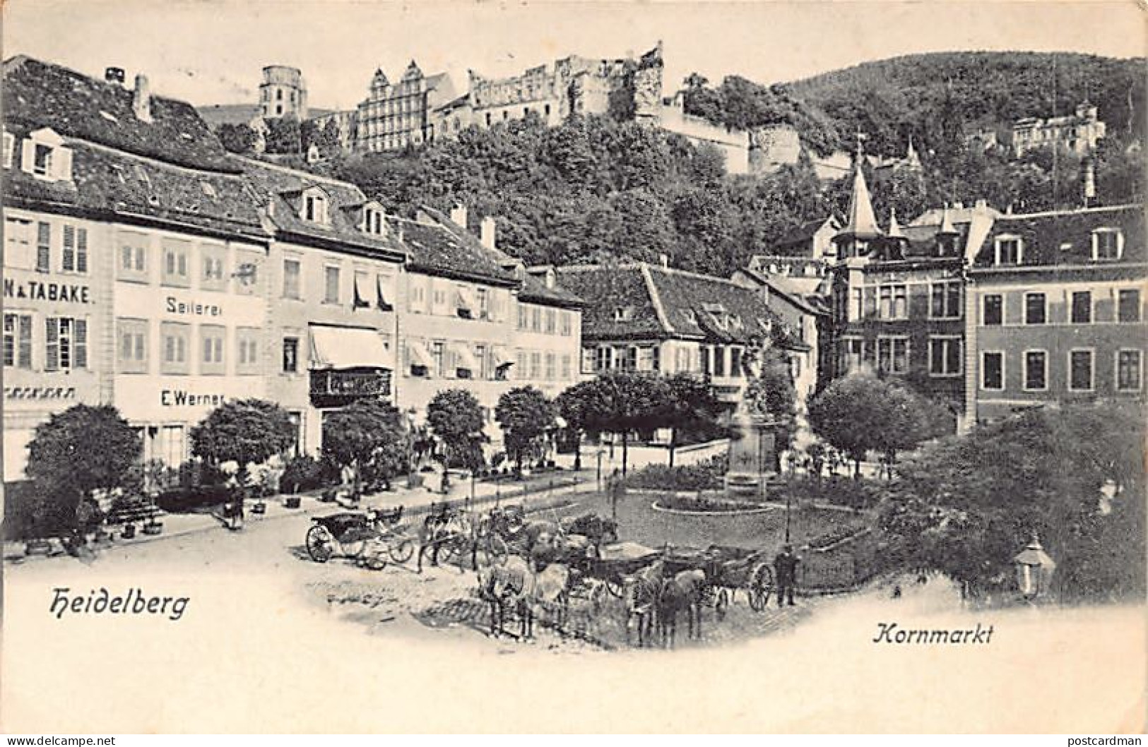 Deutschland - HEIDELBERG - Kornmarkt  - Heidelberg