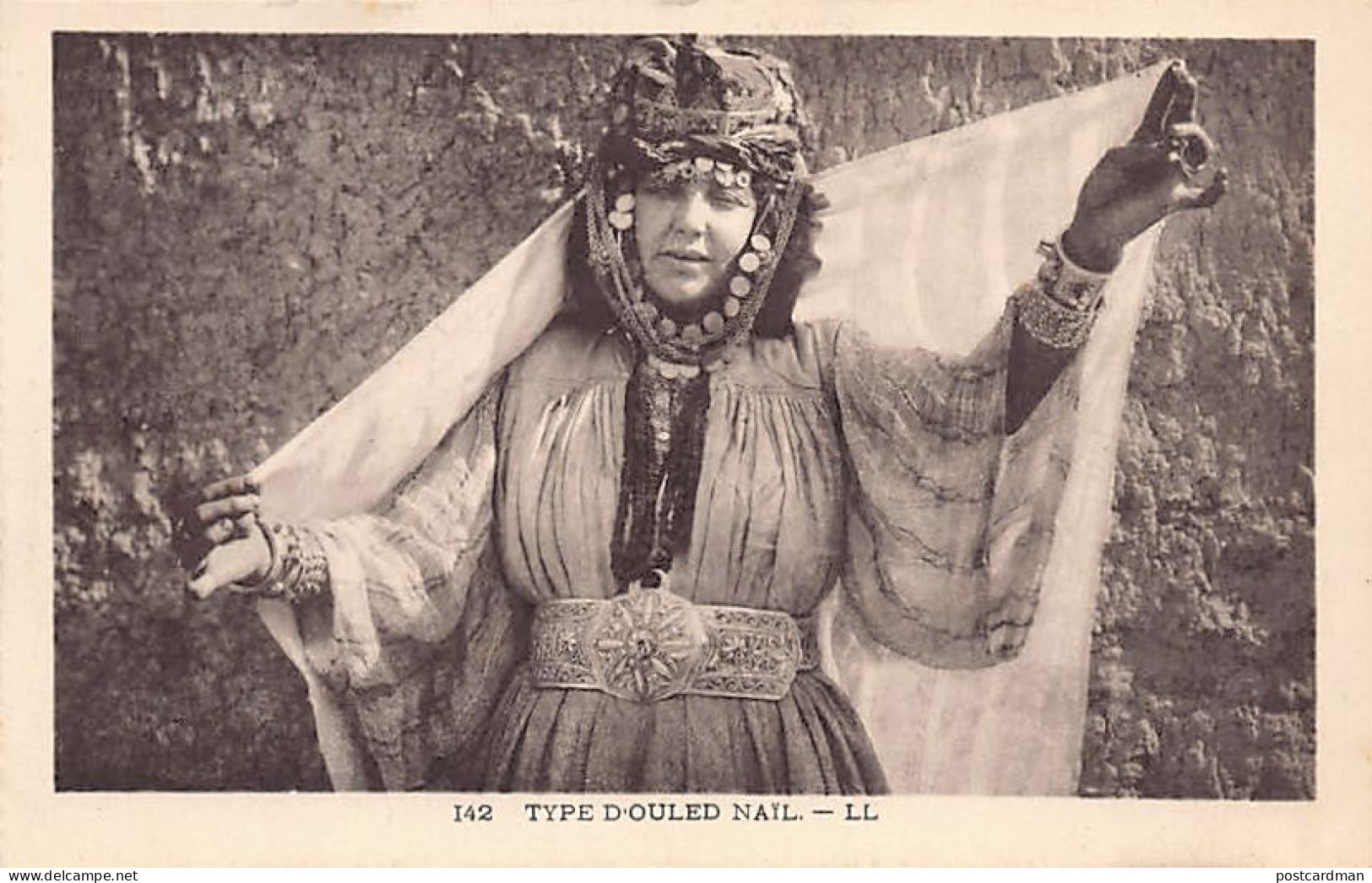 SCÈNES & TYPES - Type D'Ouled Naïl - Ed. LL 142 - Women