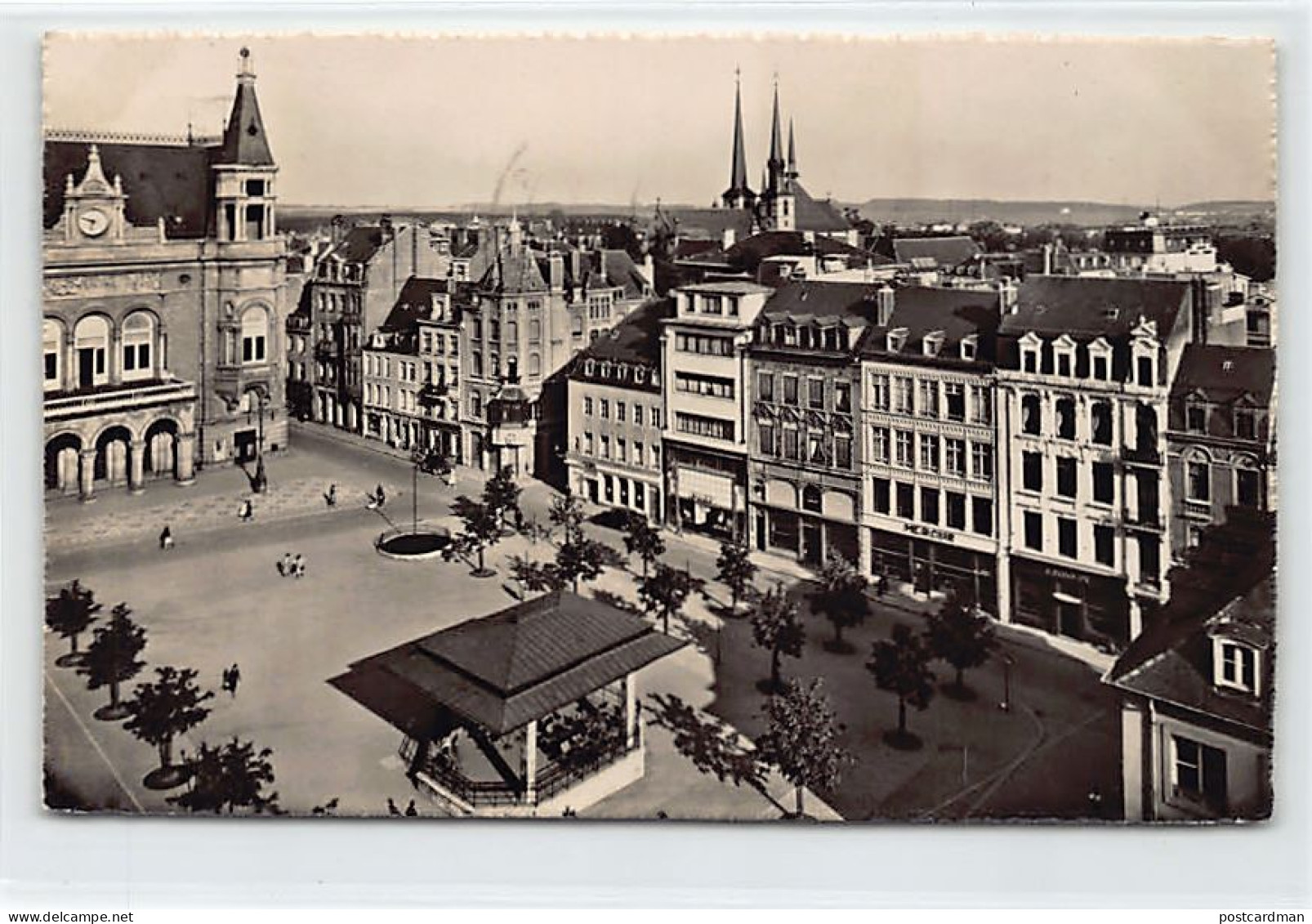 LUXEMBOURG-VILLE - Place D'Armes Et Vue Sur La Ville - Ed. Paul Krauss 16 - Luxemburg - Stadt