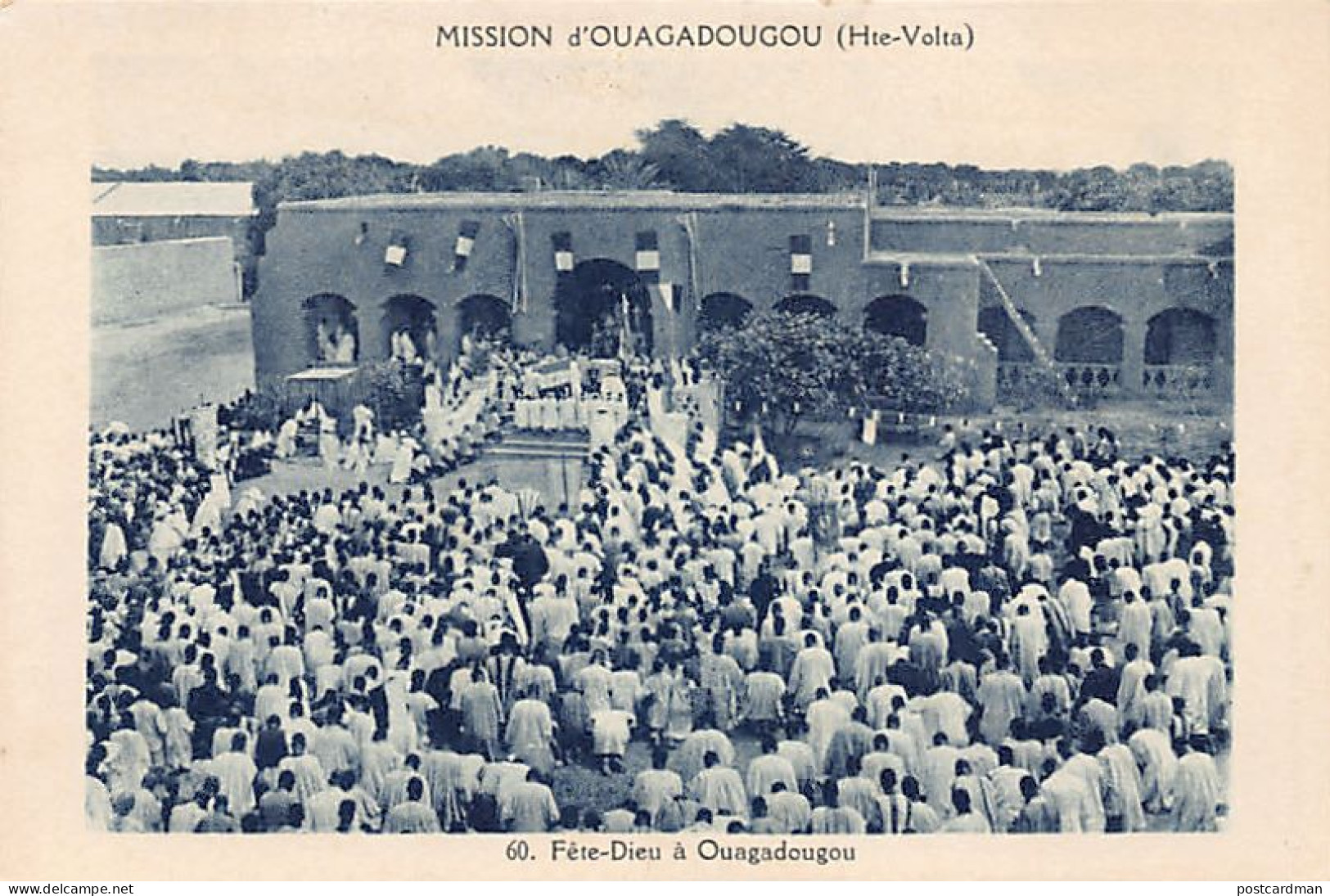 Burkina Faso - Fête-Dieu à Ouagadougou - Ed. Mission D'Ouagadougou 60 - Burkina Faso