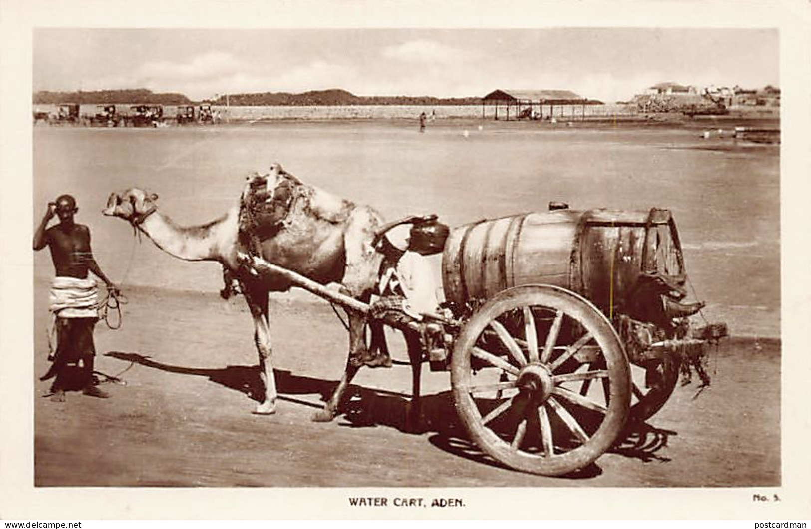 Yemen - ADEN - Water Cart - Publ. M. S. Lehem & Co.  - Yemen